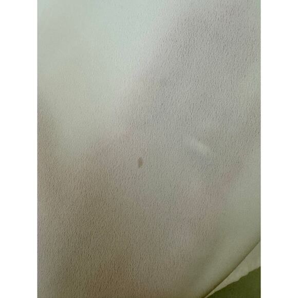 Jessica London Plus 20 White Blouse Black Floral Lace Applique Top - Picture 5 of 8